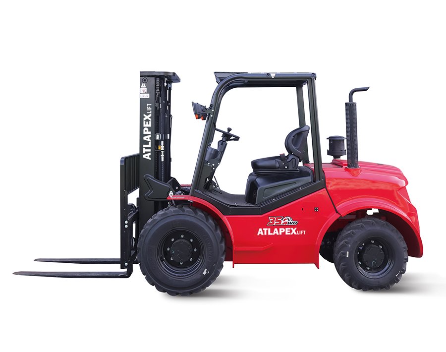 Внедорожный вилочный погрузчик, 2WD — 2,5 т, 3 т, 3,5 т