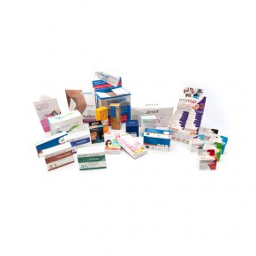 Складная картонная коробка