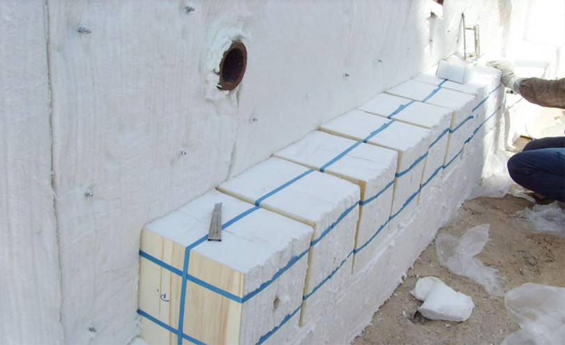 Теплоизоляционные материалы, модуль из керамического волокна