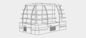 Полувертикальный рекламный холодильник