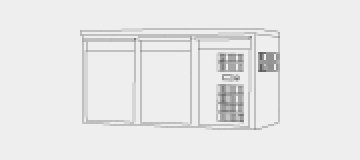 Холодильник/морозильник из нержавеющей стали