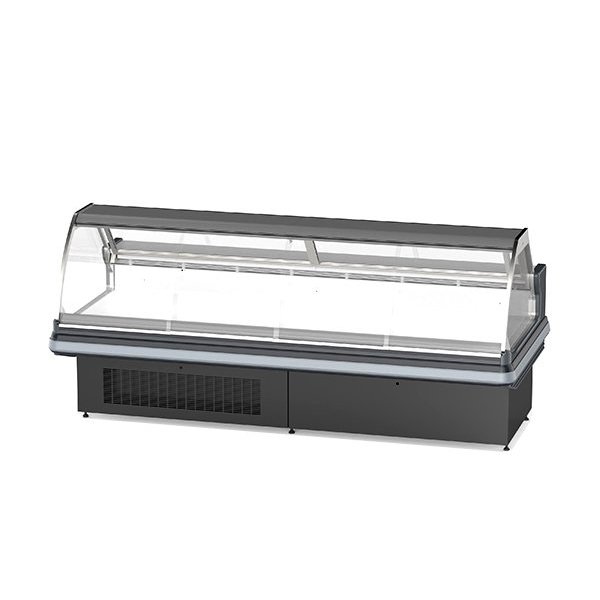 Лево-правый открытый шкаф для деликатесов Deluxe