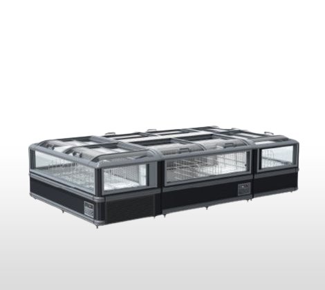 Комбинированная островная морозильная камера