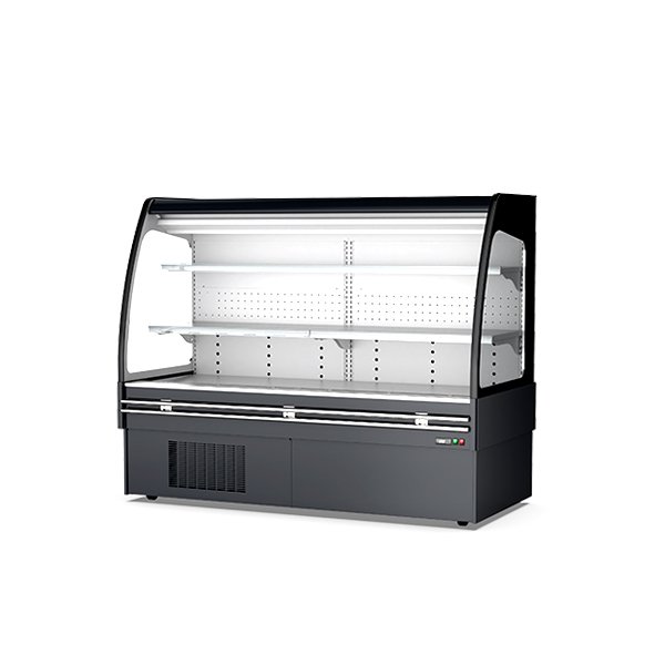 Подключаемый/выносной полувертикальный многоярусный холодильник