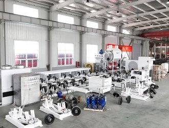 Линия по антикоррозийной обработке стальных труб ВУС 3PE Линия по антикоррозийной обработке стальных труб ВУС 3PE