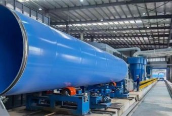 3LPE internal&external Blasting Coating Equipment