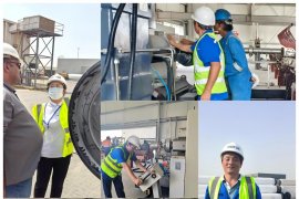 Техническая команда компании «Циндао Хуашида» выехала в ОАЭ для наладки оборудования по изоляции труб на заводе заказчика