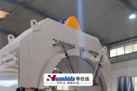 Вакуумная линия для теплоизоляционных труб  для заказчика из Нинся готова к отгрузке