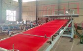 PVC waterproof sheet extrusion line