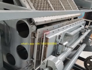 Автоматическая машина для изготовления плоских лотков для бумажных яиц производительностью 4000 штук в час - 8