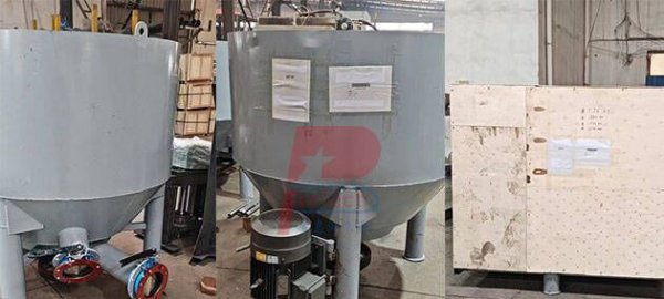 Китайская машина для переработки макулатуры завершает отправку машины для производства бумажной массы в Ливан.