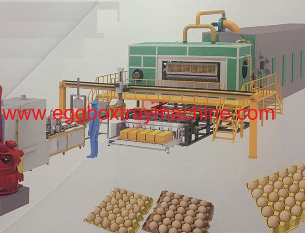 автоматическая машина для производства лотков для яиц - 8