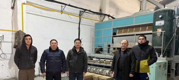 В Казахстане завершен монтаж полностью автоматической линии по производству лотков для яиц производительностью 7000 единиц в час