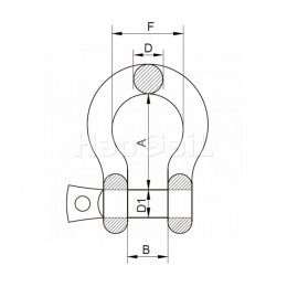 _0000_4.01.05 JIS type bow shackle