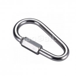 11111_0008_4.07.02  Stainless Steel Pear Shaped Quick Link