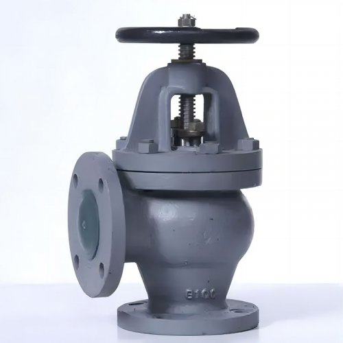 Угловой чугунный морской клапан JIS F7306 5K