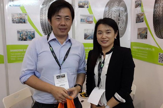 Выставка шин в Сингапуре 2015