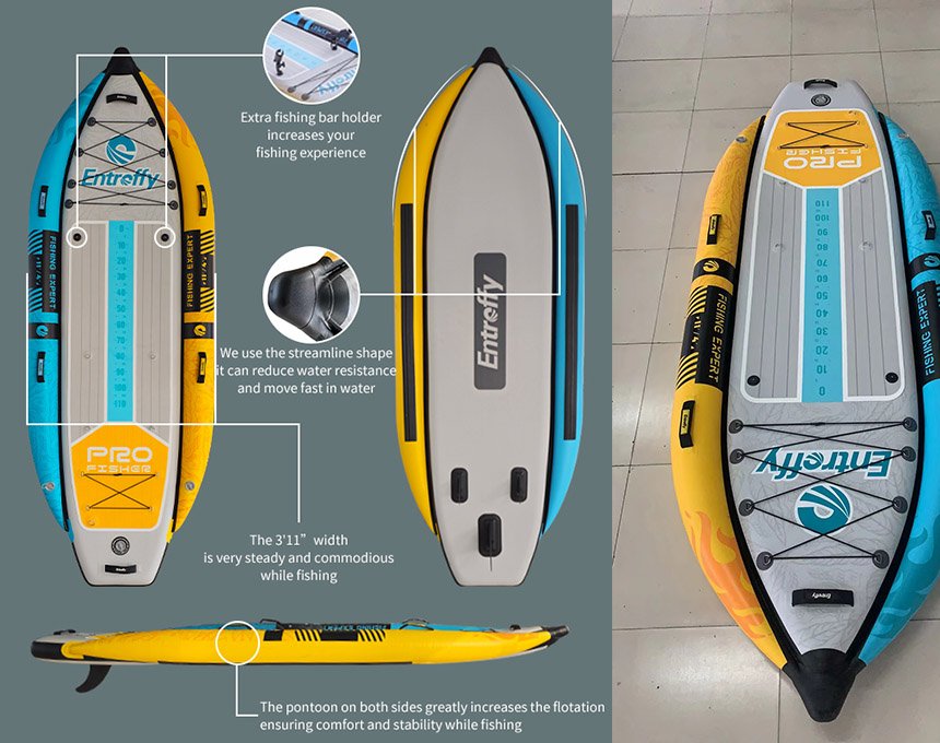 Inflatable Fishing Board