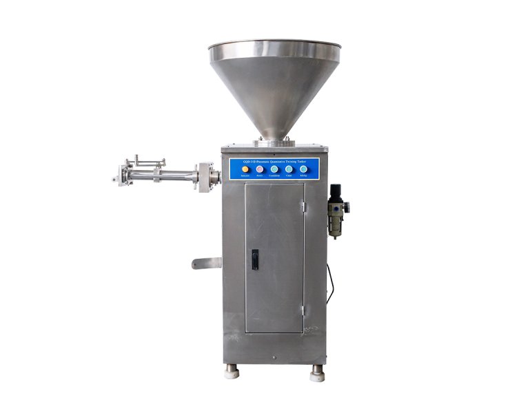 Пневматическая количественная перекручивающая машина для наполнения колбасных изделий