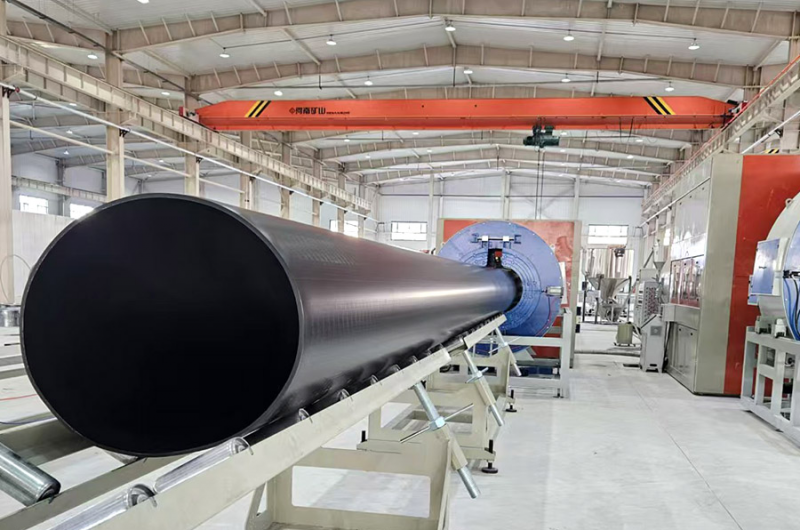 Линия по производству труб с наружной оболочкой и вакуумной изоляцией