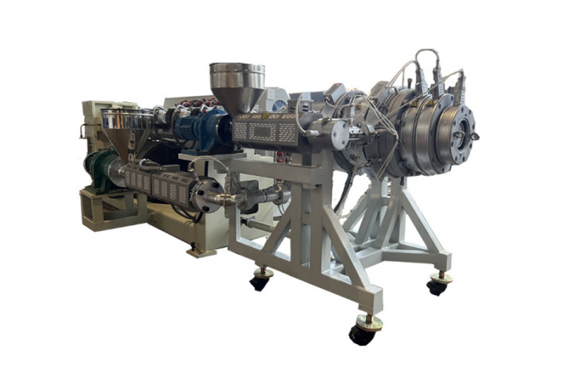 Высокоэффективный одношнековый экструдер