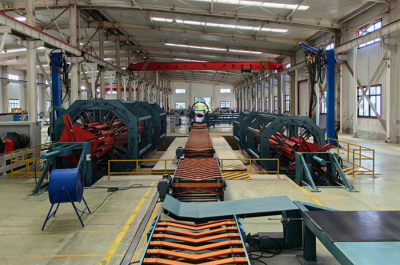 Двухцепной трубонарезной станок