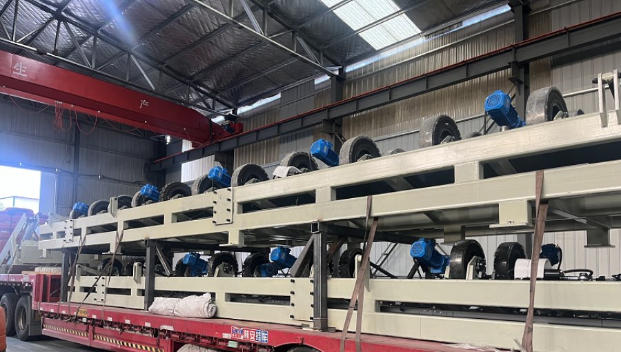 Линия по производству антикоррозионных труб TPEP диаметром 600-2540 мм отправлена ​​в Узбекистан 600-2540mm