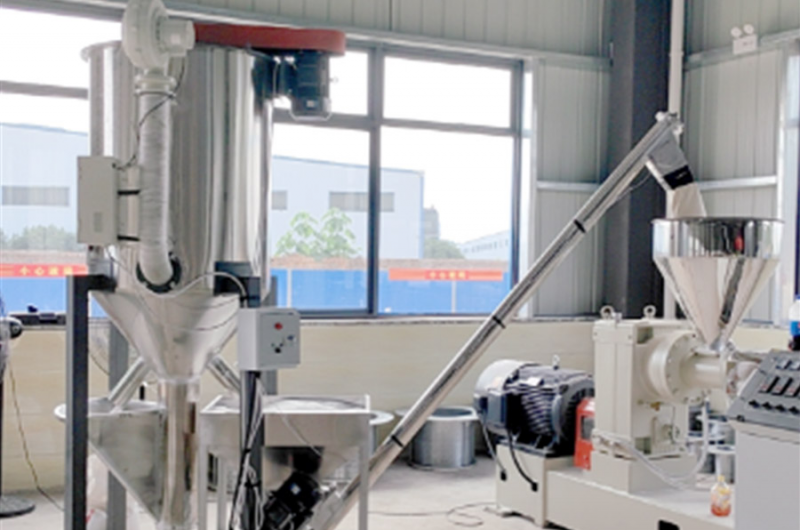 Сушильно-смесительный спиральный питатель