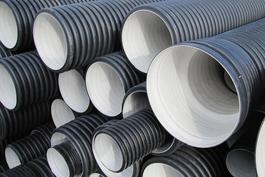 Высокопроизводительное производство двухслойных гофротруб