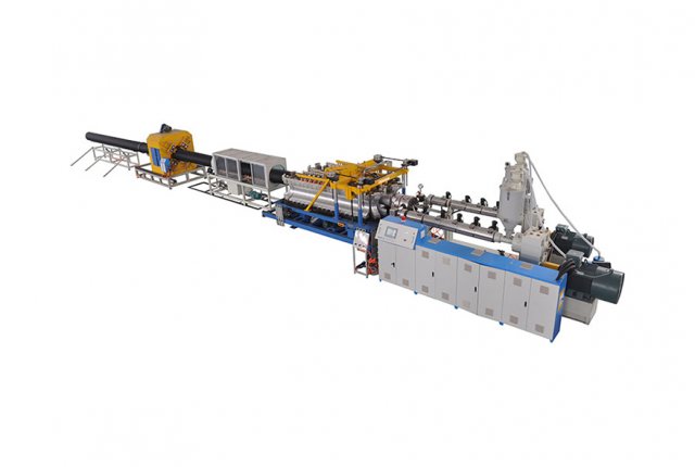 Линия для производства двухслойный гофротруб