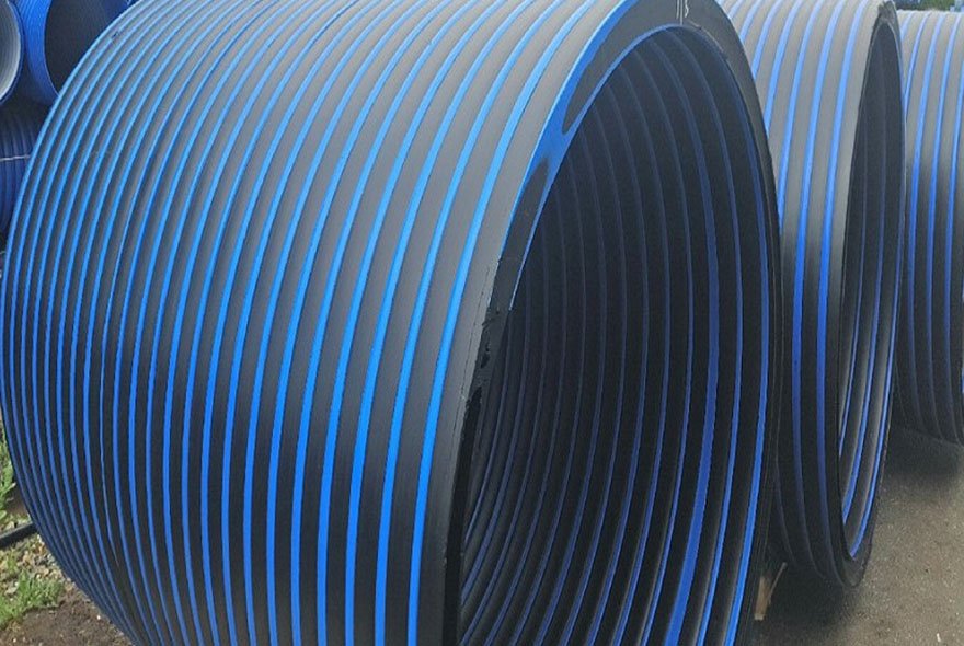 Линия СВТ для произвосдвта спиральновитых труб из ПНД