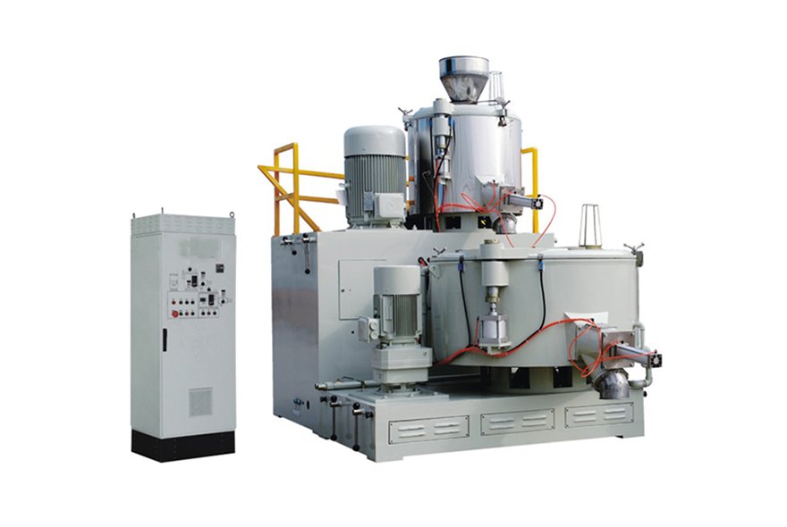 Миксер ПВХ двухстадийный горизонтальный