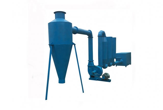 Сушка древесной муки