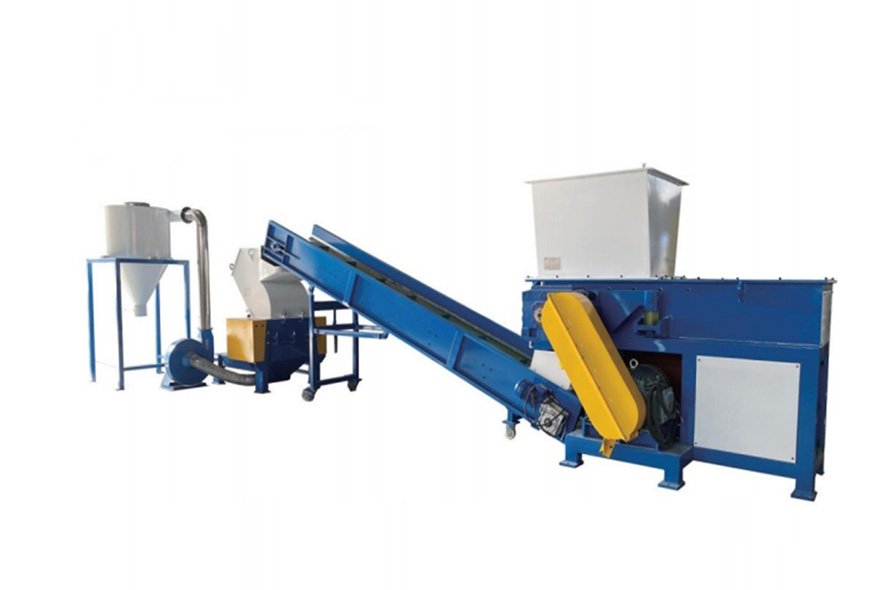 Шредер измельчитель пластика