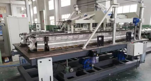 линия по производству труб гофрированных двустенных 32-110 мм с протяжкой