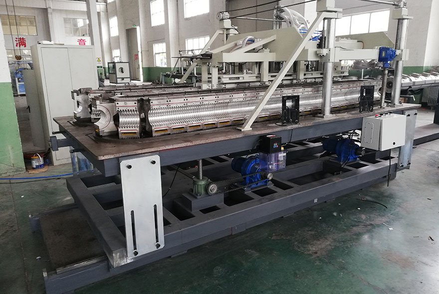Double wall corrugated pipe production line manufacturer Double wall corrugated pipe production line manufacturer