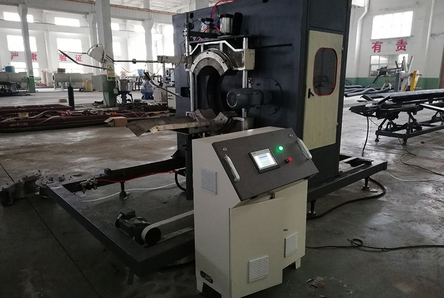 Double wall corrugated pipe extrusion machine Double wall corrugated pipe extrusion machine