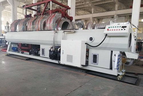 PE pipe extrusion machine