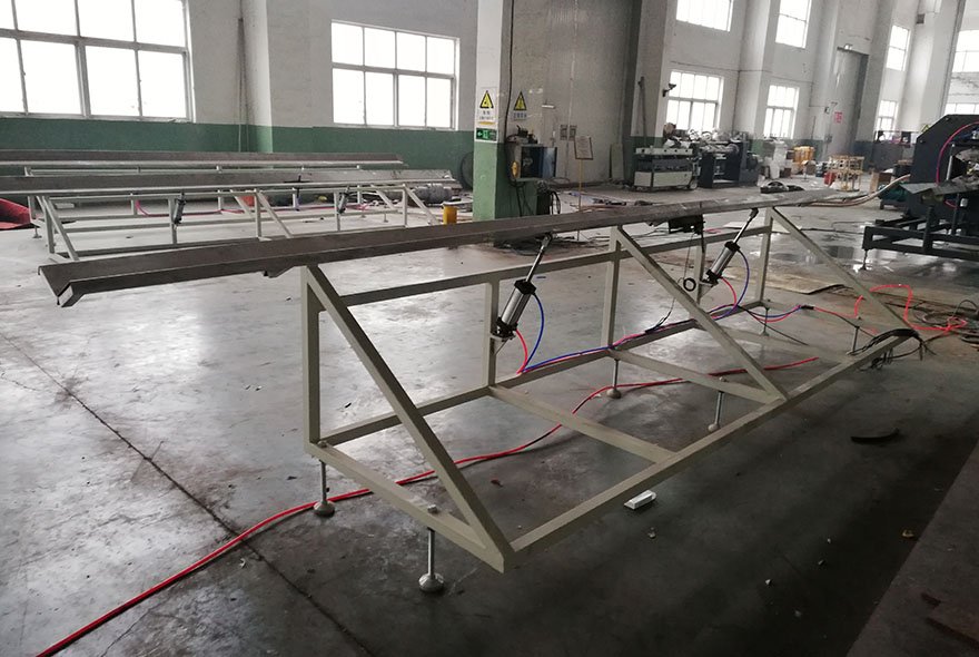 HDPE double wall corrugated pipe production line