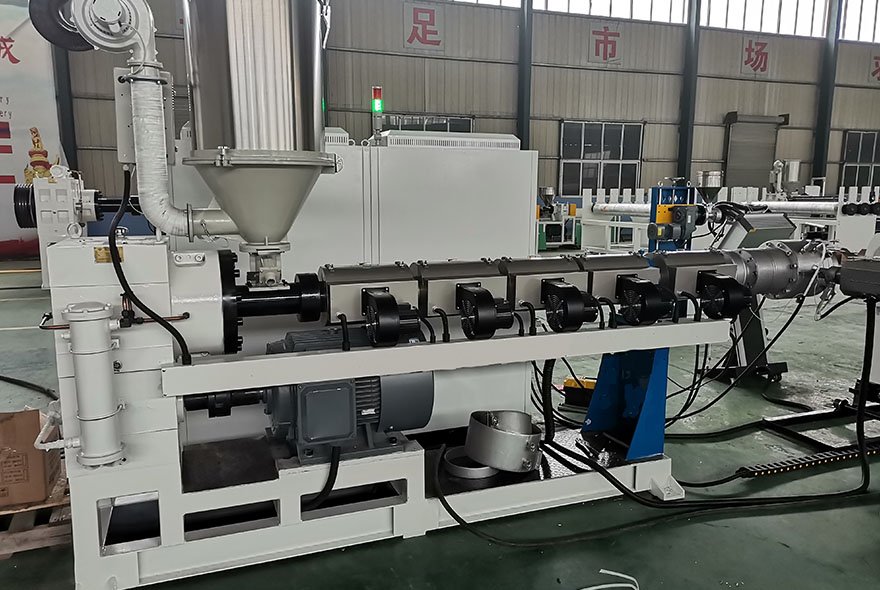 HDPE large diameter hollow wall winding pipe production line HDPE large diameter hollow wall winding pipe production line
