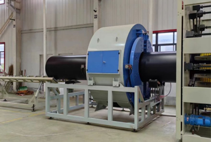 PE insulation jacket pipe production line PE insulation jacket pipe production line