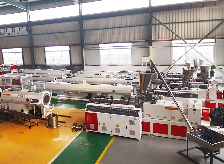 Линия экструзии труб ПНД/ПП/ПЭ