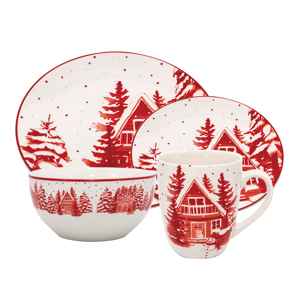 КЕРАМИЧЕСКАЯ ПОСУДА ИЗ 16 ШТ.