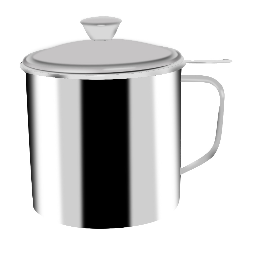 КРУЖКА ИЗ НЕРЖАВЕЮЩЕЙ СТАЛИ 1.0Л С ФИЛЬТРОМ