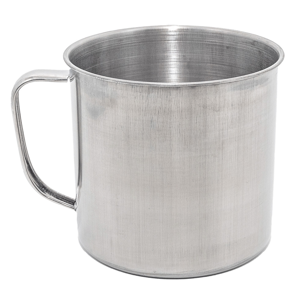 КРУЖКА ИЗ НЕРЖАВЕЮЩЕЙ СТАЛИ