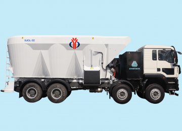 Электрический автобетоносмеситель TMR