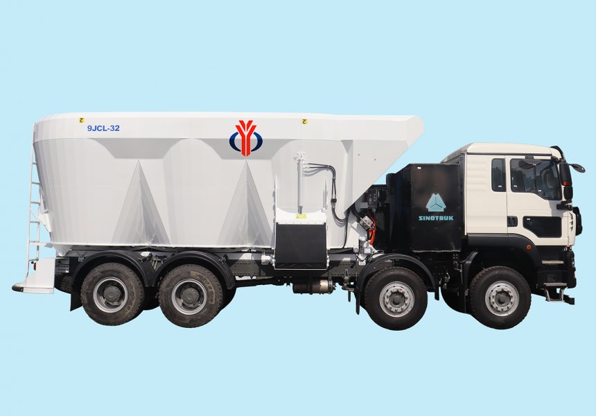 Электрический автобетоносмеситель TMR