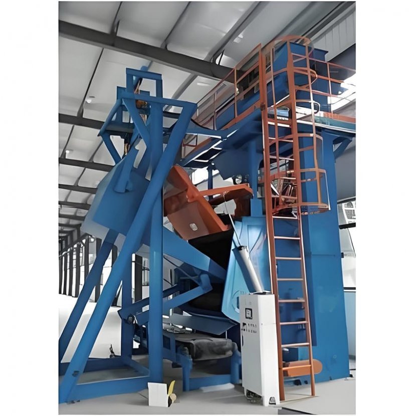 Rubber track type shot blasting machine