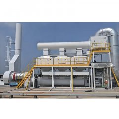 Activated carbon adsorption, desorption, concentration,catalytic combustion