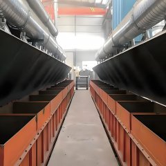 Dust collection method for the production line